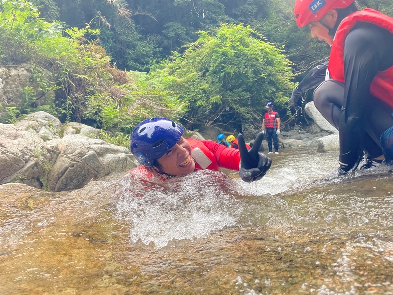 国際渓流滝登りinななやま